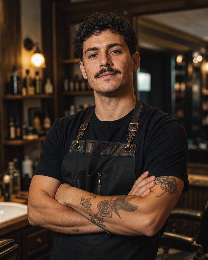 Santiago Acosta, barbero contemporáneo